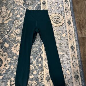 Lululemon Athletica Deep Teal Leggings
